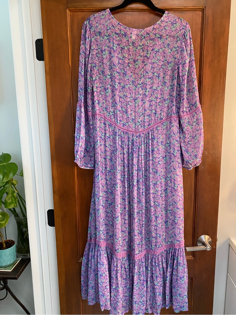 Spell Wildflower Boho Floral Maxi Dress in Purple size medium ๐ - Picture 10 of 15